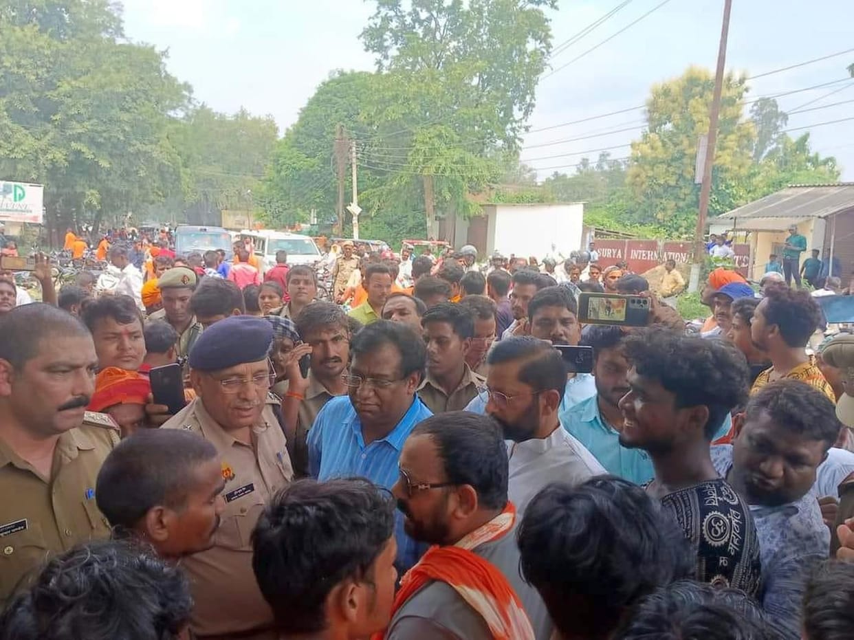 Kanwariyas protested