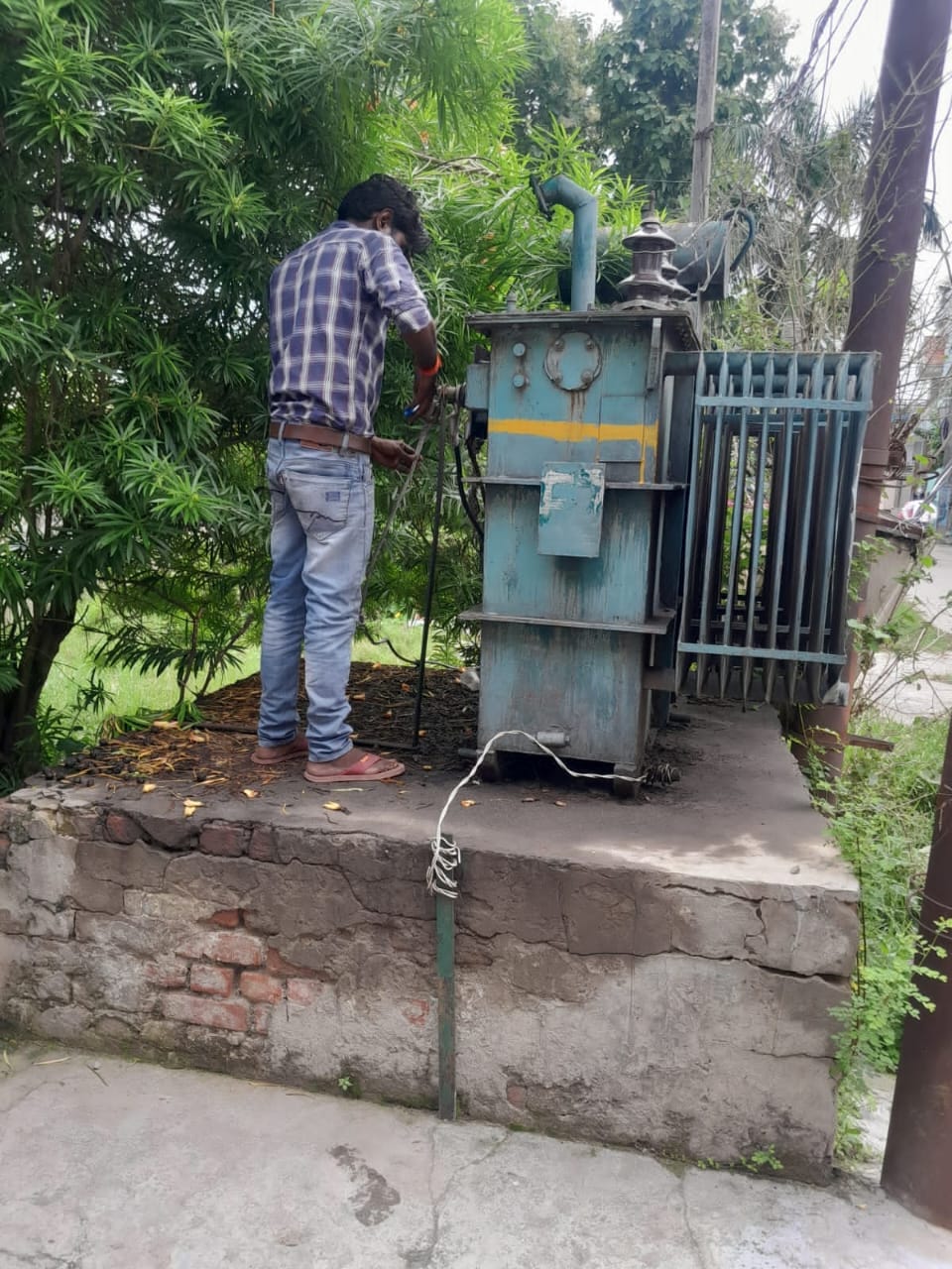 Power supply stalled for three hours in the city due to tripping