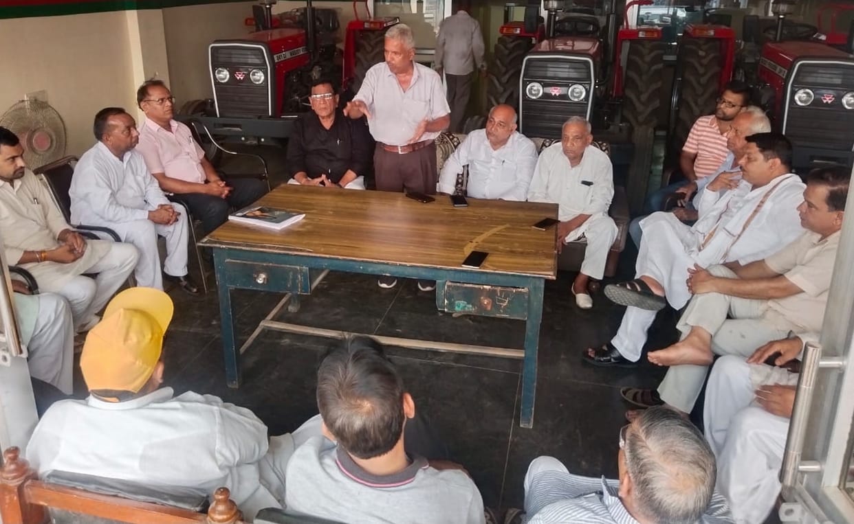 To control the bad sewerage system and congestion of vehicles, the core committee business board held a meeting