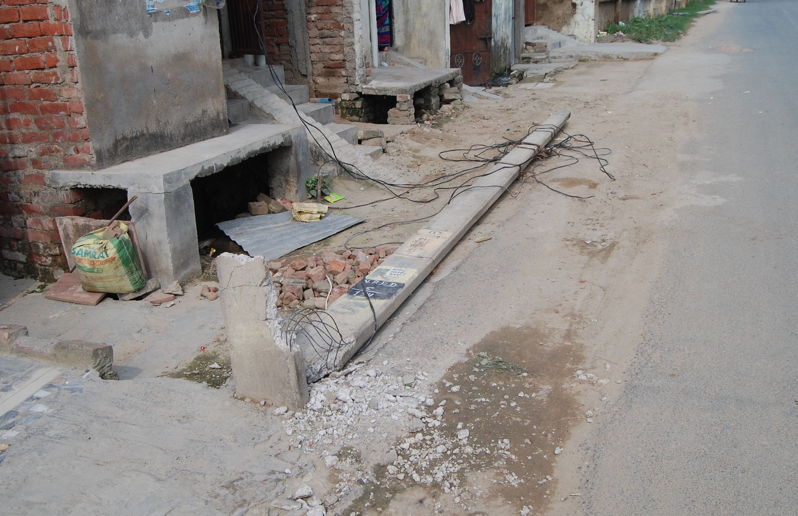 48 hours passed, power supply of 150 houses could not be restored