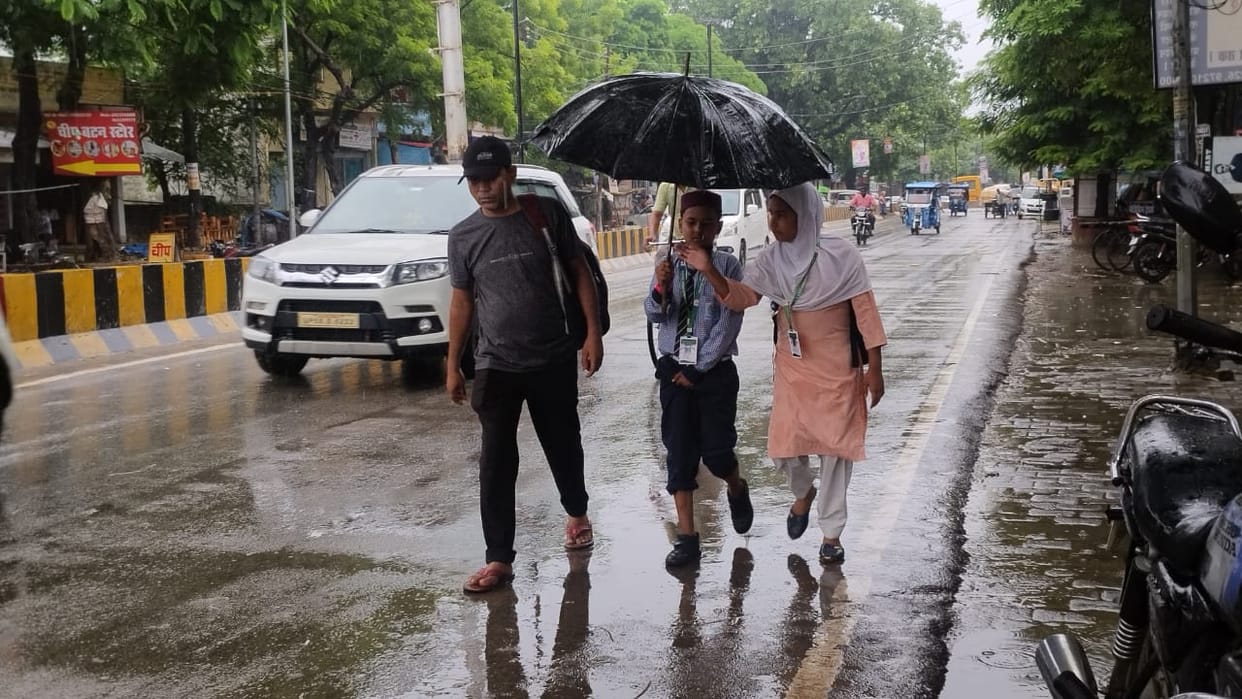 Rain became relief in humid heat, farmers are also happy