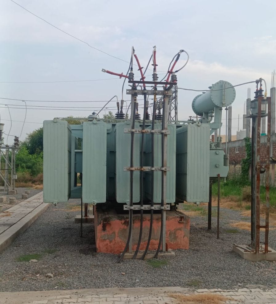 Electricity will not bother in the area crossing the railway line