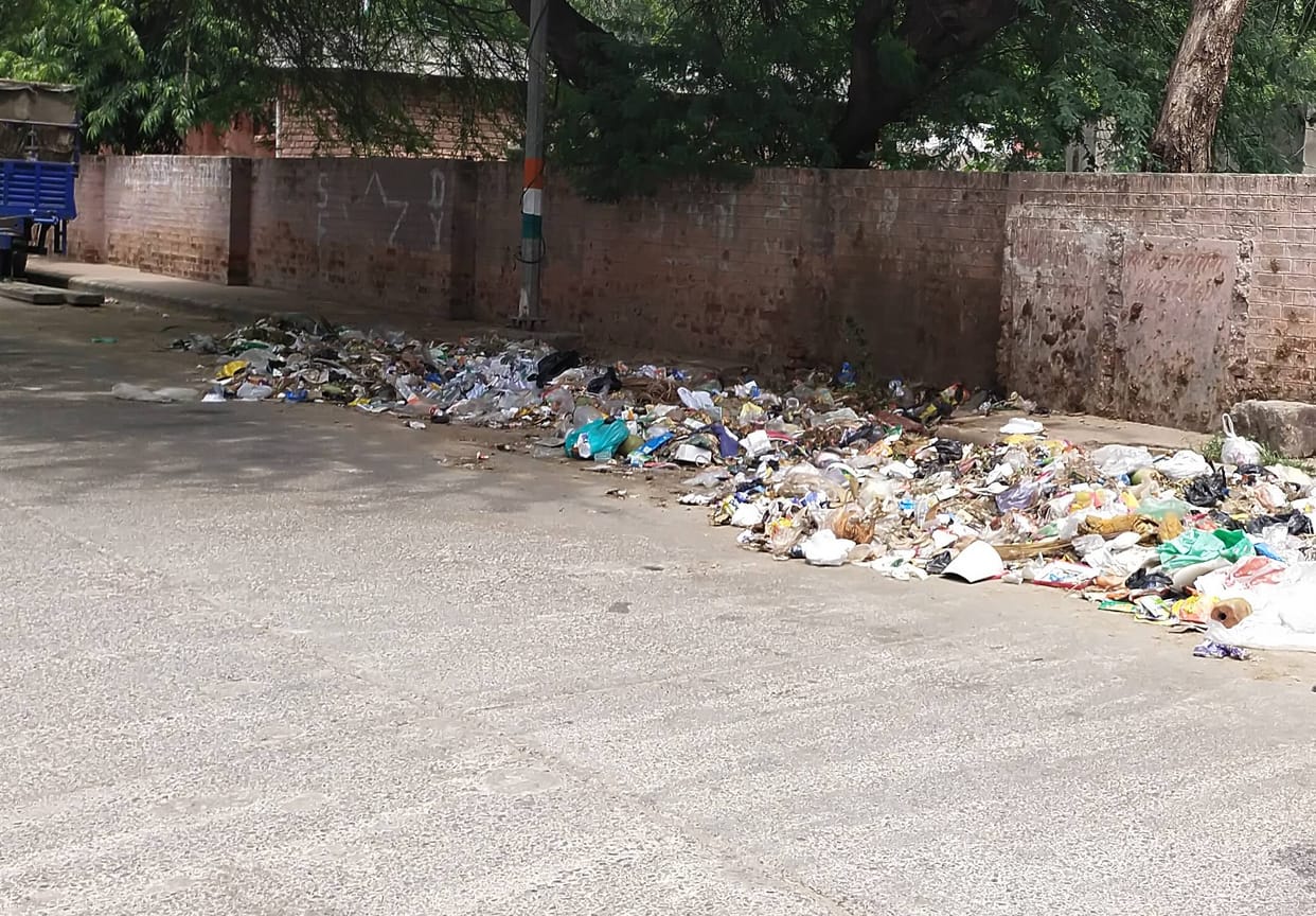 QR code did not work in toilets, flaws found at secondary dumping point