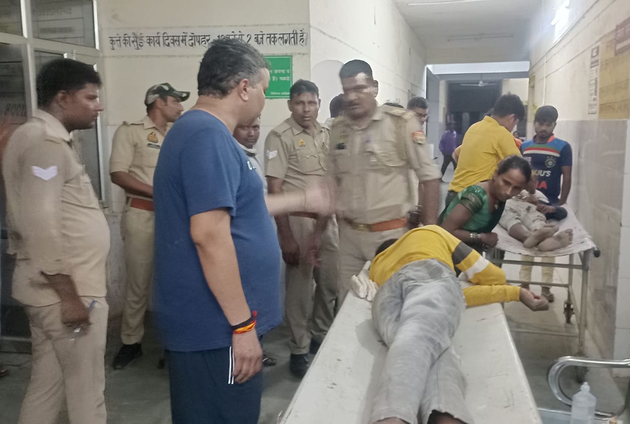 Five riders on a bike collided with a tree guard, one died