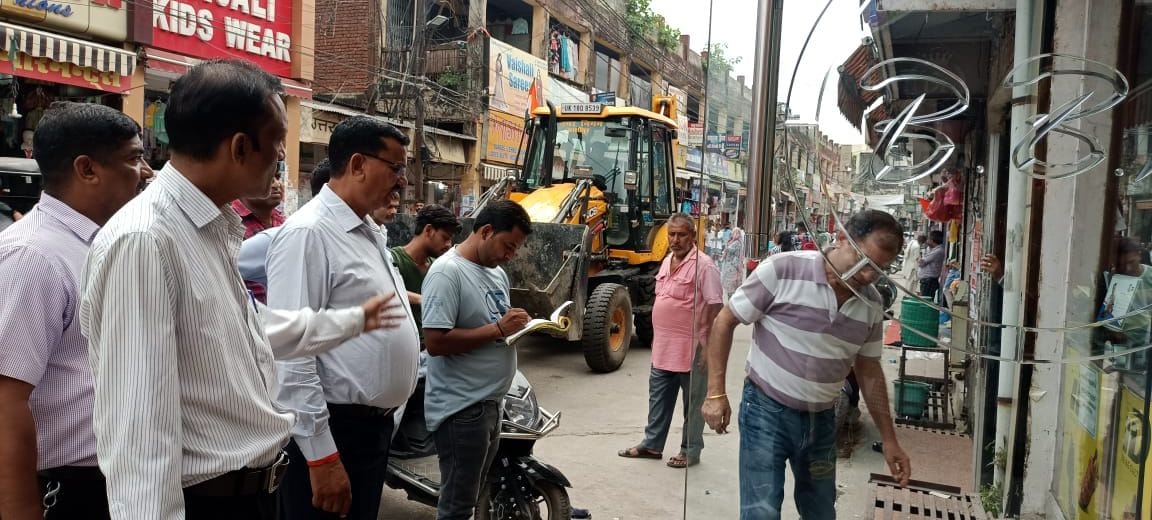 Anti Encroachment Drive in Kashipur