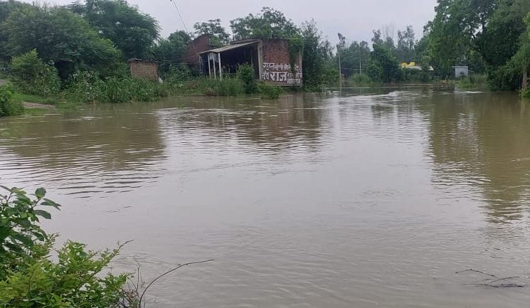 River water level decreased, relief from flood