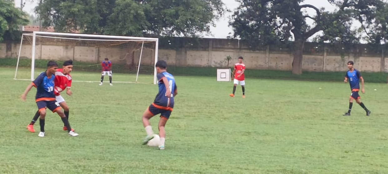 Sports Stadium A and Shanti Football Club in final