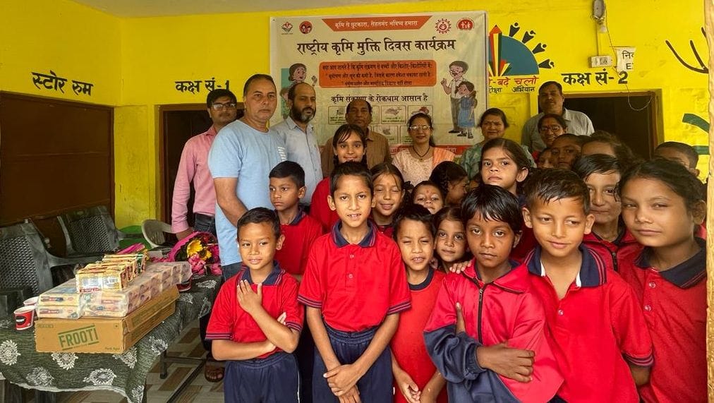 Albendazole fed to one lakh children