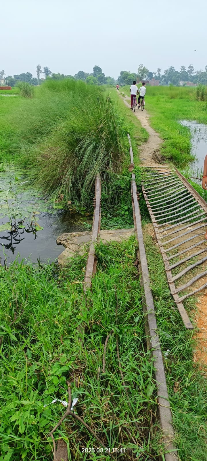 rail line problem in kushinagar
