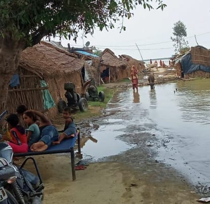 Continuous reduction of water in villages, relief from erosion