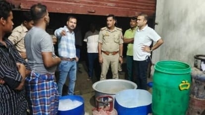 Fake paneer and desi ghee making factory caught