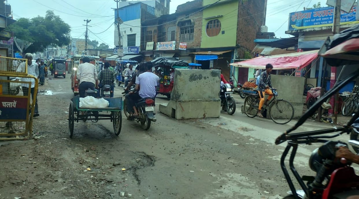 Complete ban on heavy vehicles, roadways buses in Shiv Mandir area