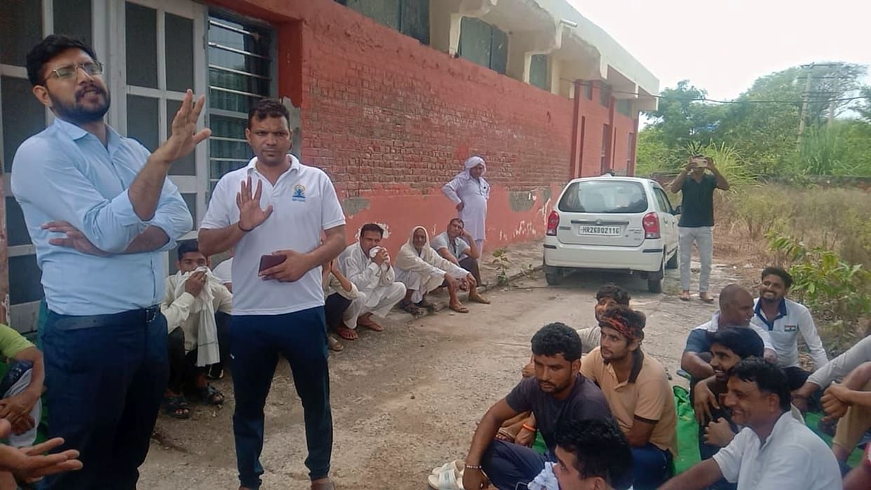 Unannounced power cut in the humid summer raised the mercury of the villagers