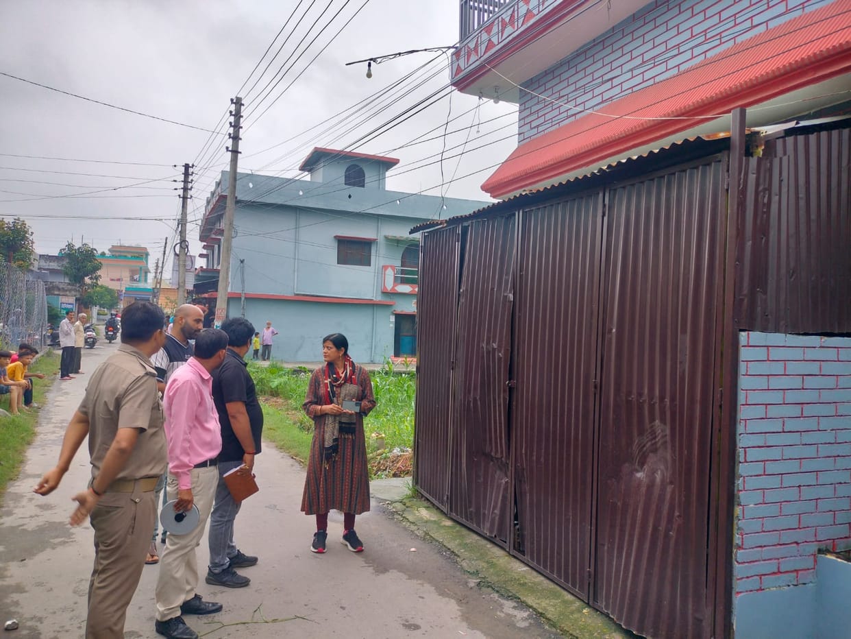 25 houses in danger from rain drain in Malla Bura