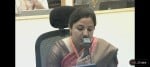 इसरो के सेंटर में देशवासियों को संबोधित करती स्पेस साइंटिस्ट आरुषी सेठ।