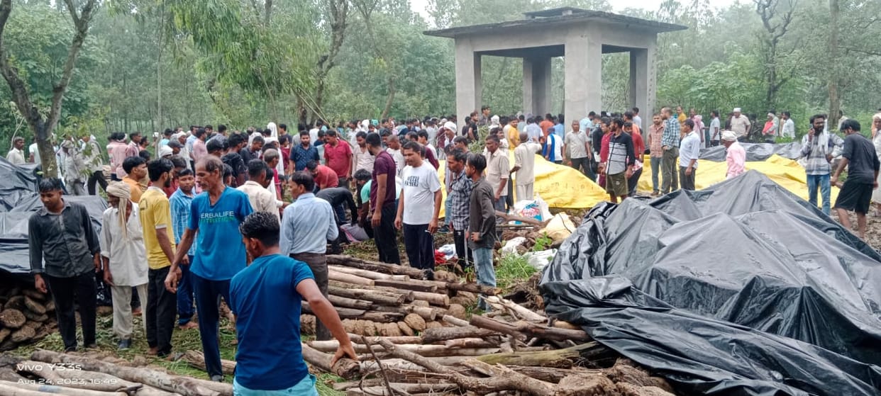 Village Baleli wept when nine pyres were burnt