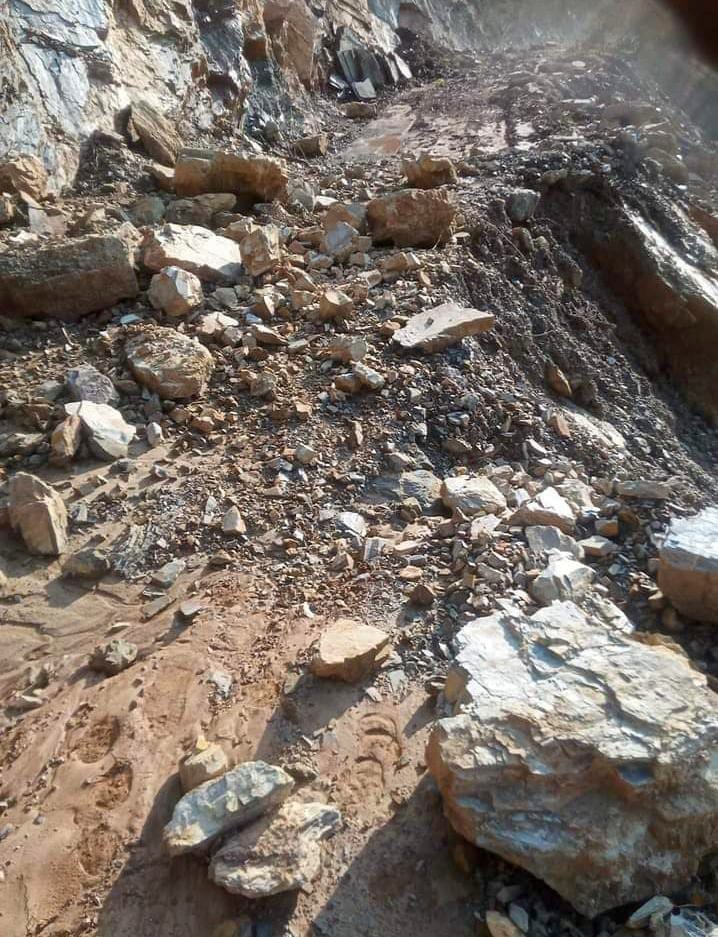 Cylinder falling up to 2000 due to road closure