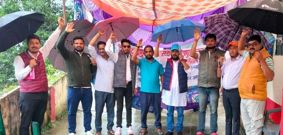 Whether it rains or storms, the campaign will continue on the demand of health facilities