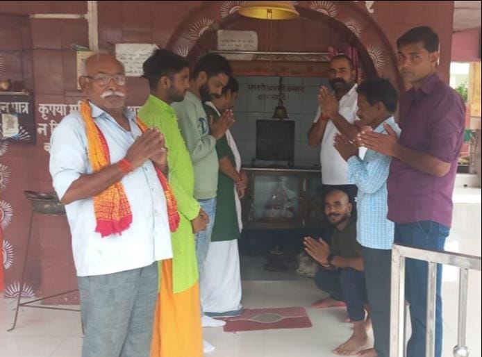 Worshiped for the success of Chandrayaan-3
