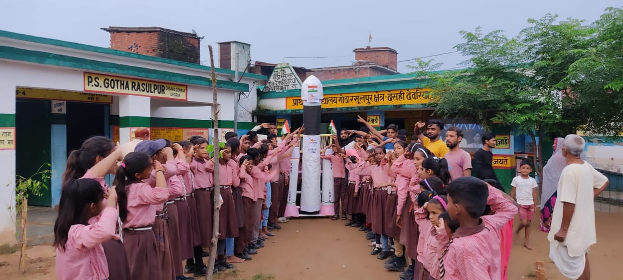 Students jumped as soon as Chandrayaan-3 touched the surface of the moon