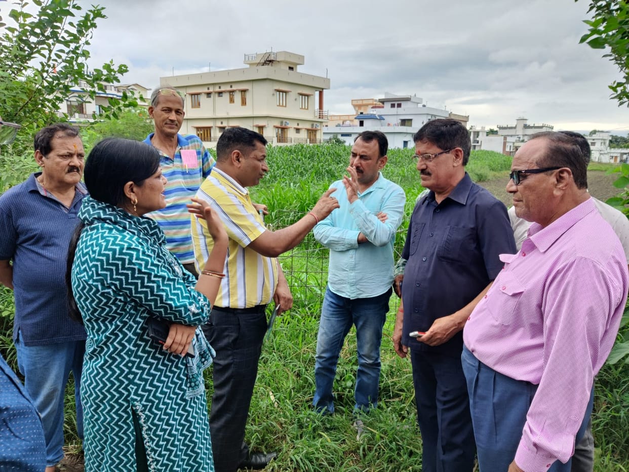 Authority's team came to see the geographical conditions