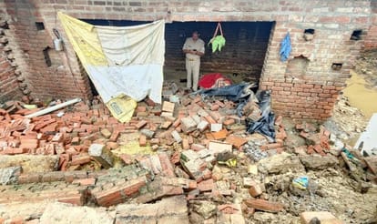 Innocent died due to falling wall