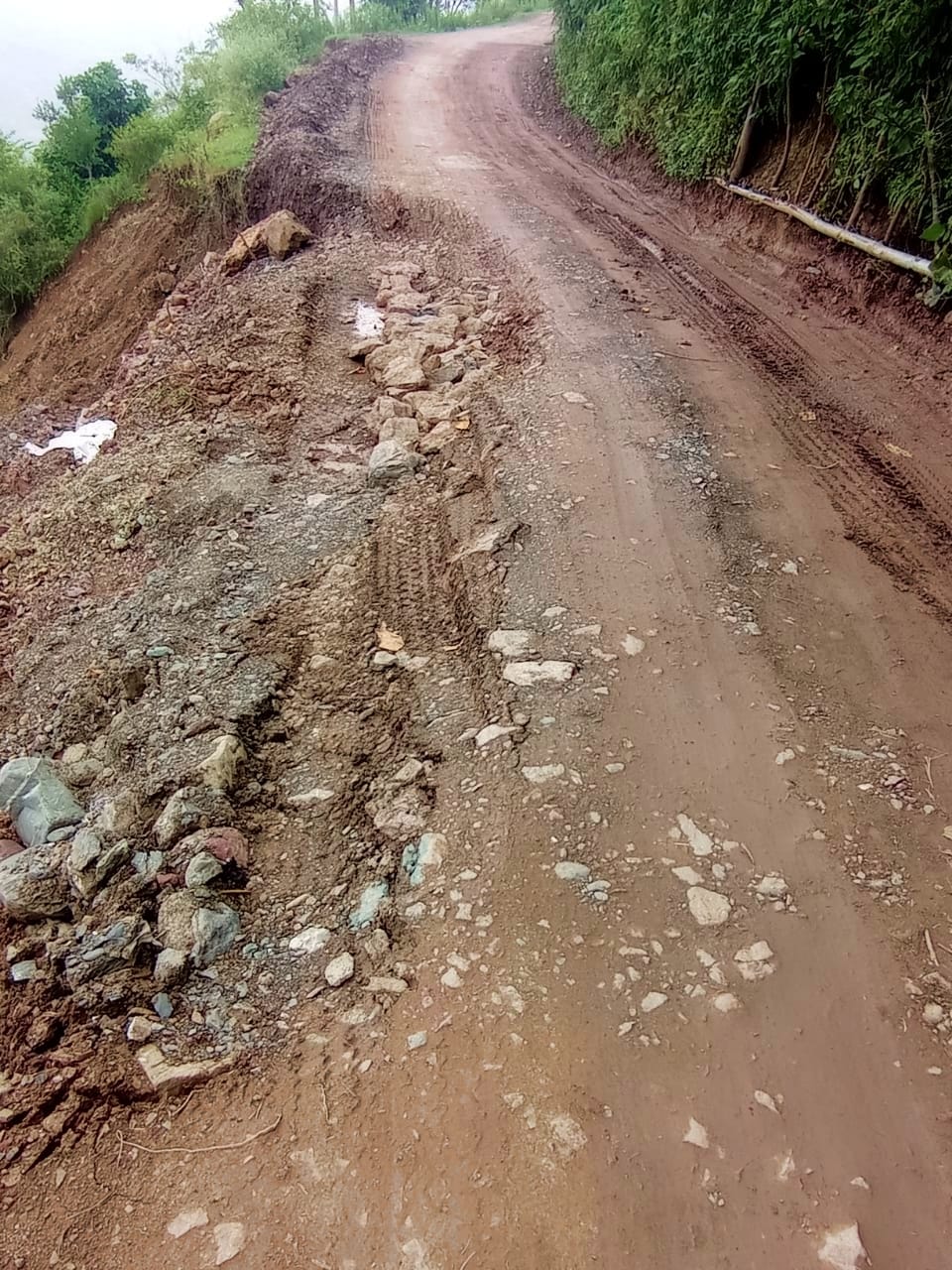 tirmali road condition not wel people facing problem