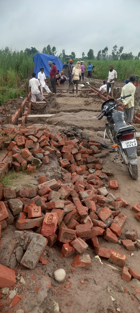 Frustrated after pleading with everyone, now the culverts are being built with donations