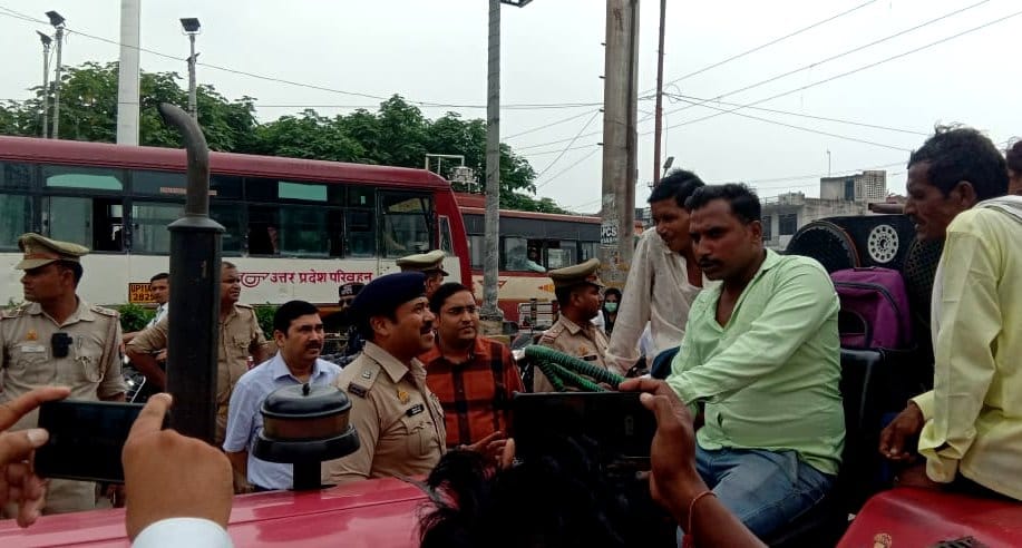 Police and Transport Department woke up after the accident