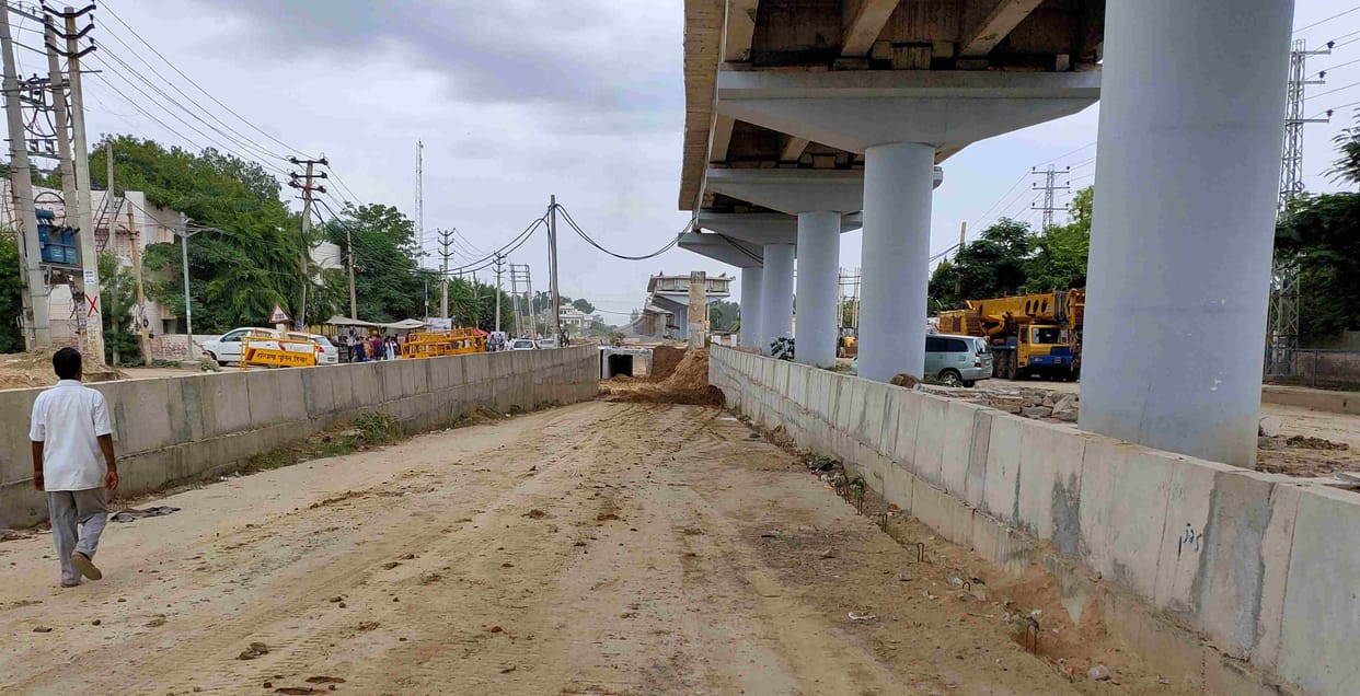 Lack of coordination between Railway-B&R, residents of Surya Nagar will bear the brunt of two drawing of underpass