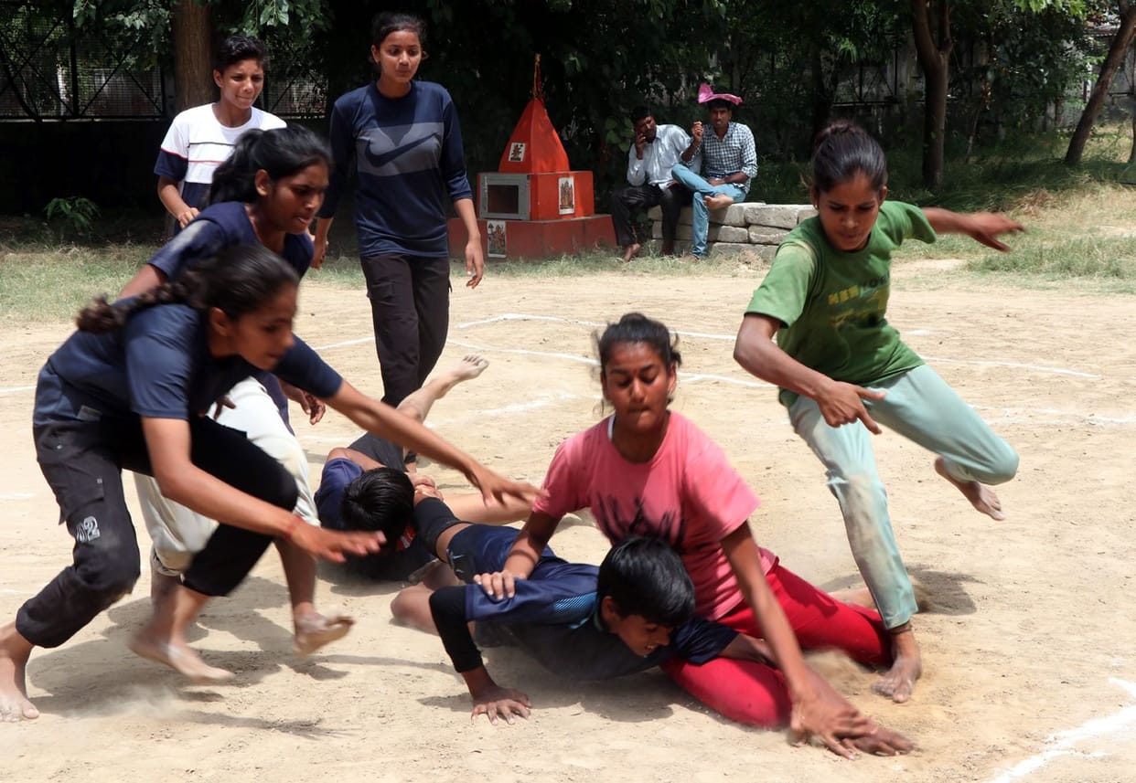 Bawanikheda defeated Loharu 15-2 in Kabaddi