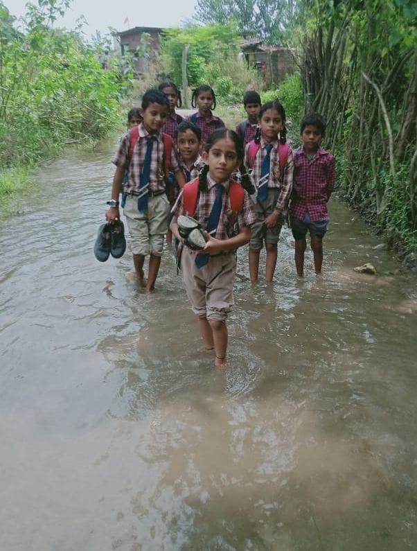 water Flouting near bazpur