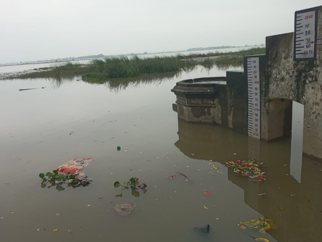 Saryu's water level recorded a rise of 25 cm in 24 hours
