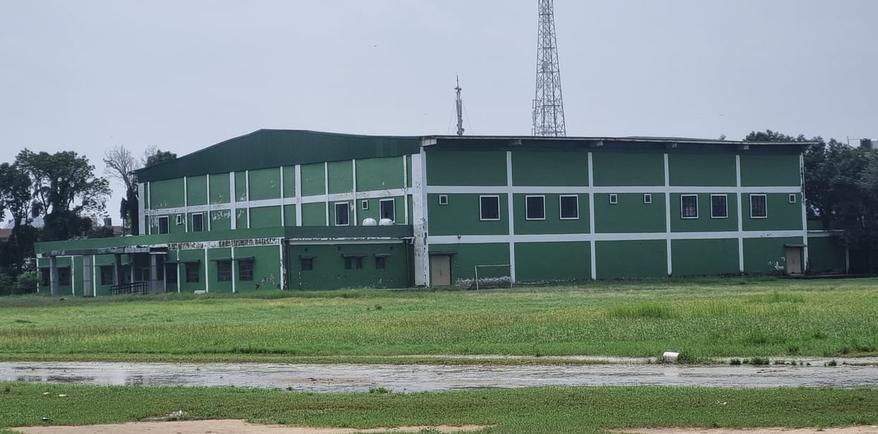 New hall in kashipur Stadium