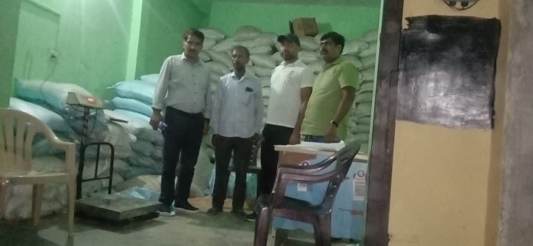 The depot holder was swallowing the ration of the poor