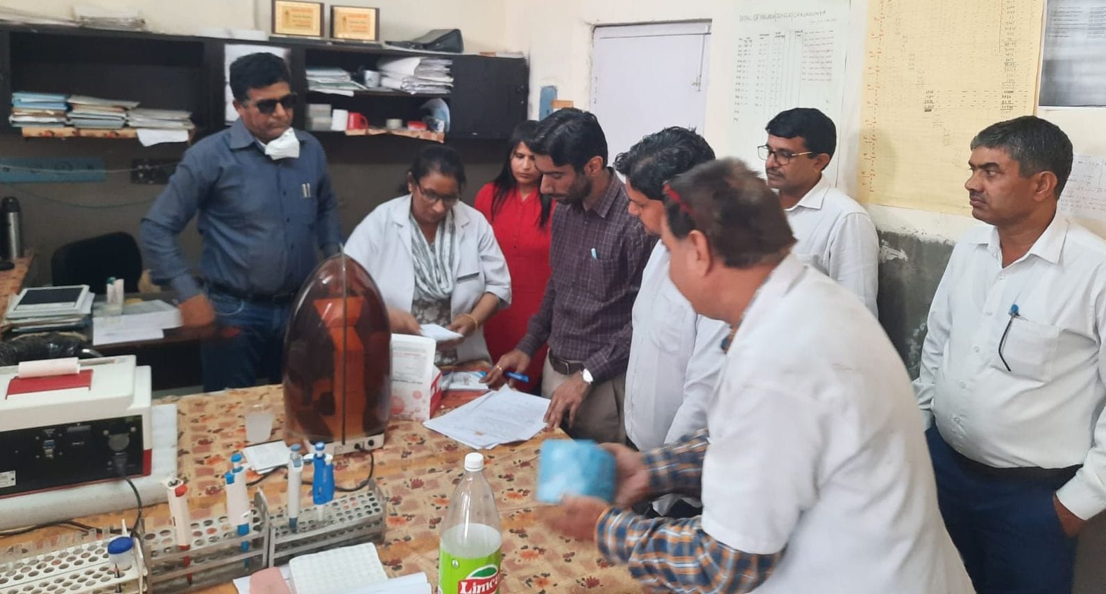 Directorate General of Health team took stock of dengue management in the district