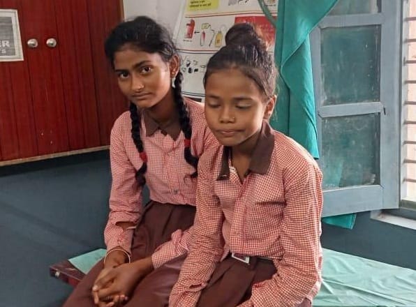 Girl students lying ill, went home after first aid