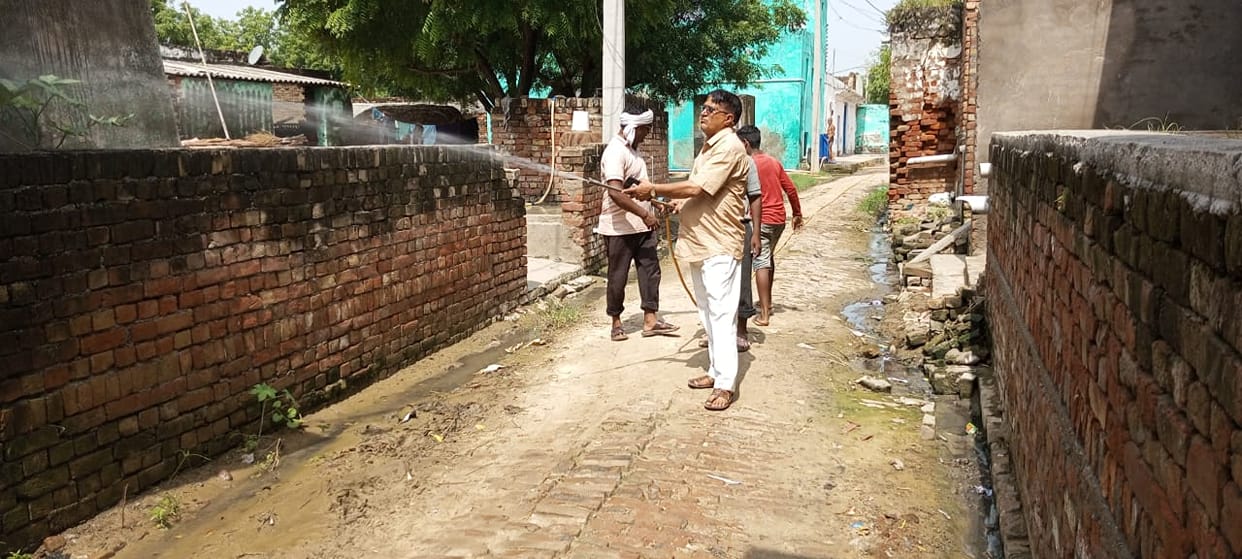 Woman died of fever in village Alia