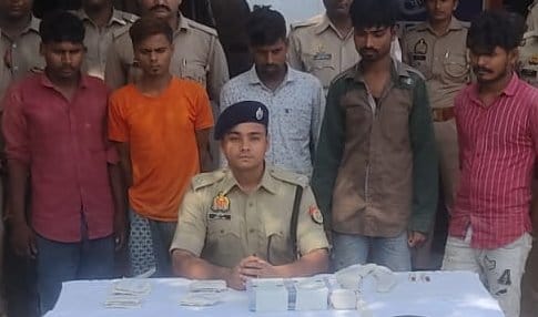 History sheeter and four robber accomplices went to jail in Jalesharganj encounter