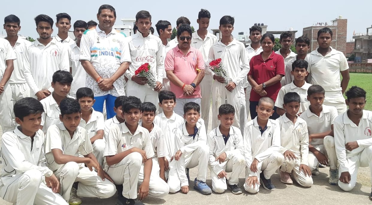 Anandvan College became the winner by defeating Stadium Boys Raid