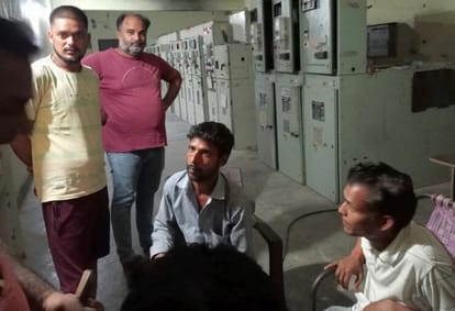 The villagers created a ruckus at the sub-station, then the power supply could be started