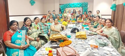 Women sing Sawan songs, swing on swing
