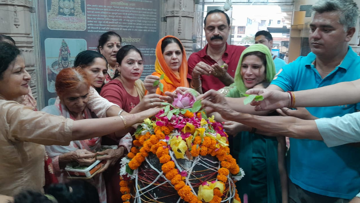 Devotees praised Bholenath