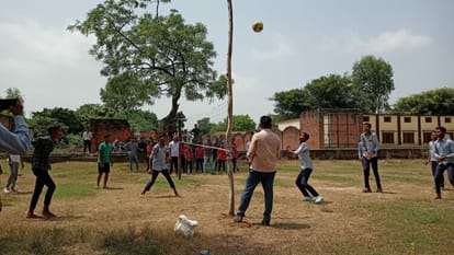 Gaurav was first in 400 meter race