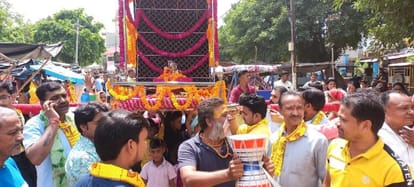 Mahakal's procession taken out with great pomp in Ujhani