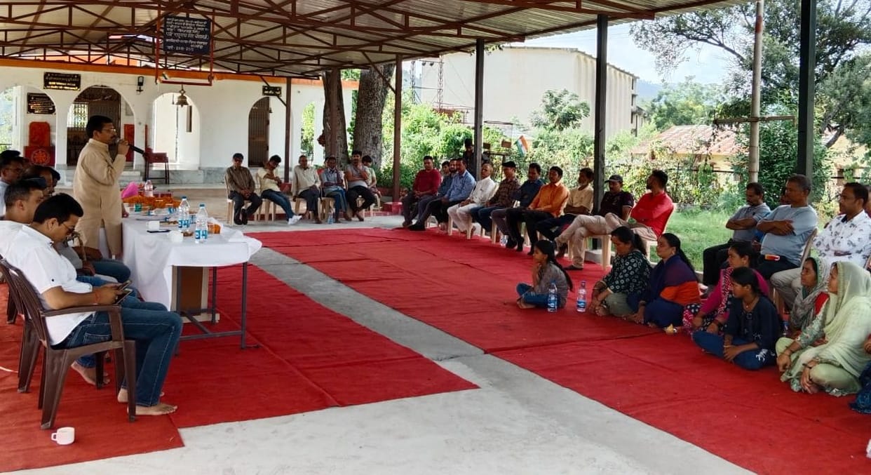 MLA listened to people's problems in Chaupal