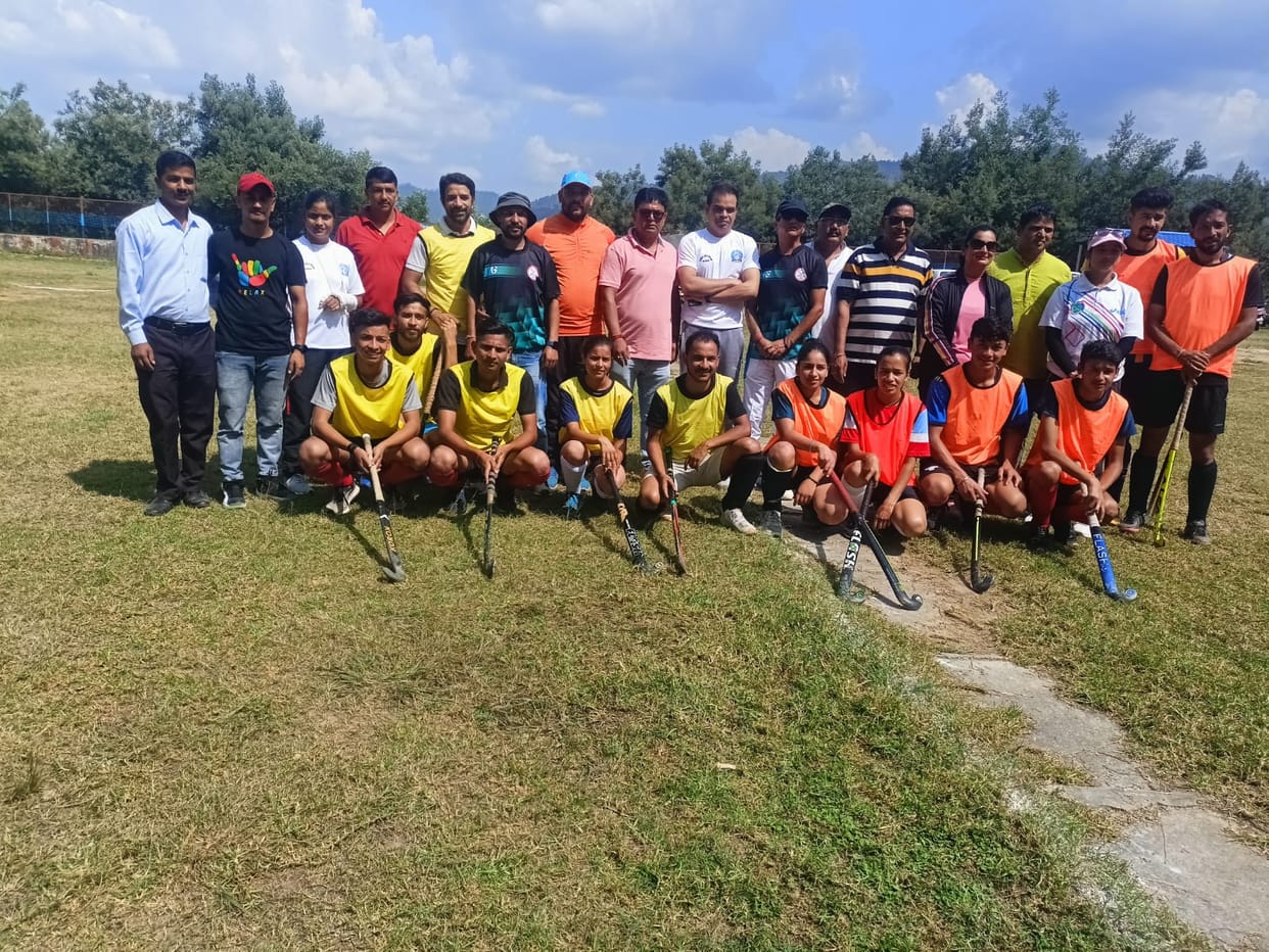 Sports Day: Hockey star lifts trophy