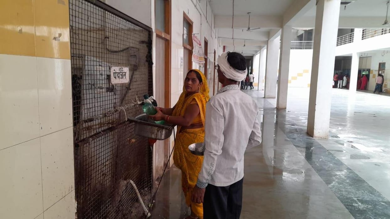 water crisis in medical college