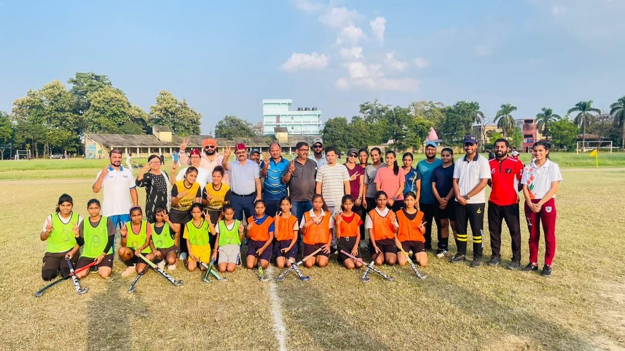 Hocky and kabaddi in usnagar