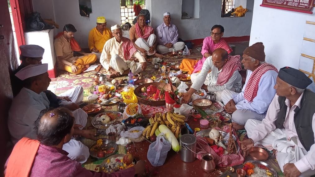 Shravani ceremony was held in Patan Patni